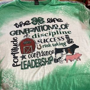 Gildan Green 4-H Kids Graphic Tee